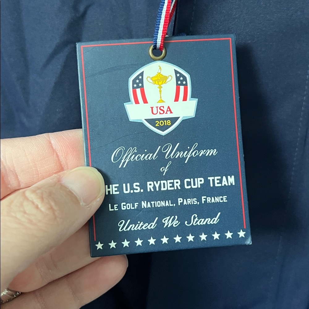 Limited Edition Polo Golf 2018 USA Ryder Cup Official Uniform Coat, XXL - Picture 5 of 8